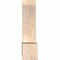 Ekena Millwork Portland Smooth Timber Gable Bracket, Douglas Fir, 60"W x 22"H x 5 1/2"D x 5 1/2"F, 9/12 Pitch GBW060X22X0606POR00SDF - alternate 4
